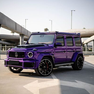 Mercedes Benz AMG 800 Brabus Violet/Orange-2023